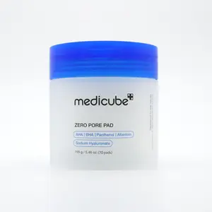Medicube Zero Pore Pad 2.0 70 Pads - Exfoliating Toning Clarifying Skincare for Oily Combination Acne-Prone Skin