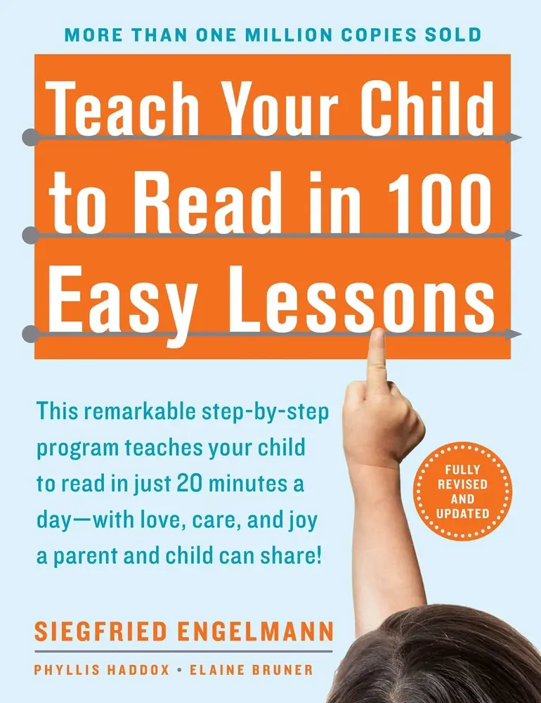 USED - Teach Your Child to Read in 100 Easy Lessons: Revised and Updated 2nd Edition by Phyllis Haddox (Good, Like New Softcover, English, 420 Pages) - Tutorial Parenting Book for Kindergarten Children