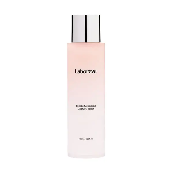 Laboreve PeachMicrobiome 78 PDRN Toner - Vegan Skin Repair Toner with Niacinamide & Panthenol, Milky Toner for Sensitive Skin, Korean Skincare (125ml, 4.22 fl oz) sohochic