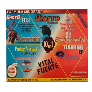 For fatigue and to improve routine performance... Multivitaminico 10 en 1