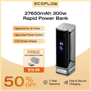 EcoFlow RAPID Pro X Power Bank (27,650mAh, 300W)