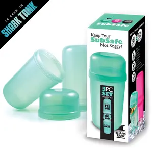 SubSafe 3 Piece Sandwich Container