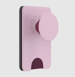 PopSockets Blush Pink MagSafe PopWallet+ Phone Mount & Stand, Cellphone Accessories
