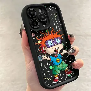 Cartoon Funny Rugrats Phone Case for iPhone 17 16 15 14 13 12 11 Pro Max AIR Plus Shockproof Soft TPU Back Cover