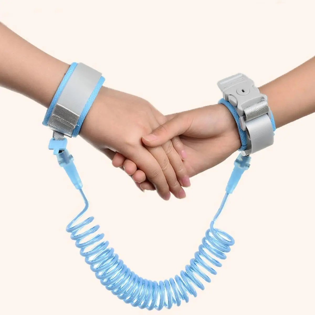 2M / 6.6FT Anti-Lost Wrist Link, Safety Walking Strap with Lock & Reflective Strip for Travel, Crowds, Parks & Outdoor Walks
