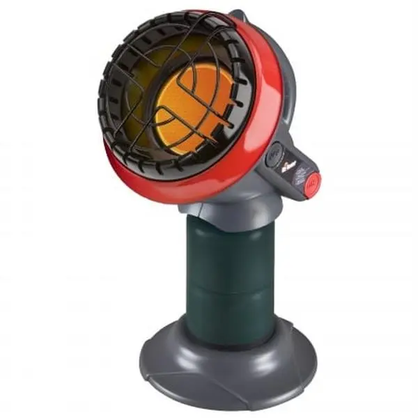 Little Buddy 3800 BTU Radiant Home Heater - Compact, Portable, CSA Approved, Energy Efficient, 1-Button Ignition, Tip-Over Safety, Low-Oxygen Safety Shutoff, Clean Burning, Factory Tested for Indoor Users (1 lb Cylinder Compatible), One Pound Cylinder