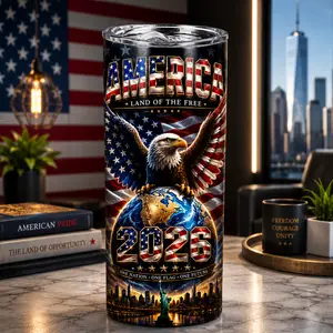 America Eagle Patriotic Tumbler 2026 Limited Edition 20oz