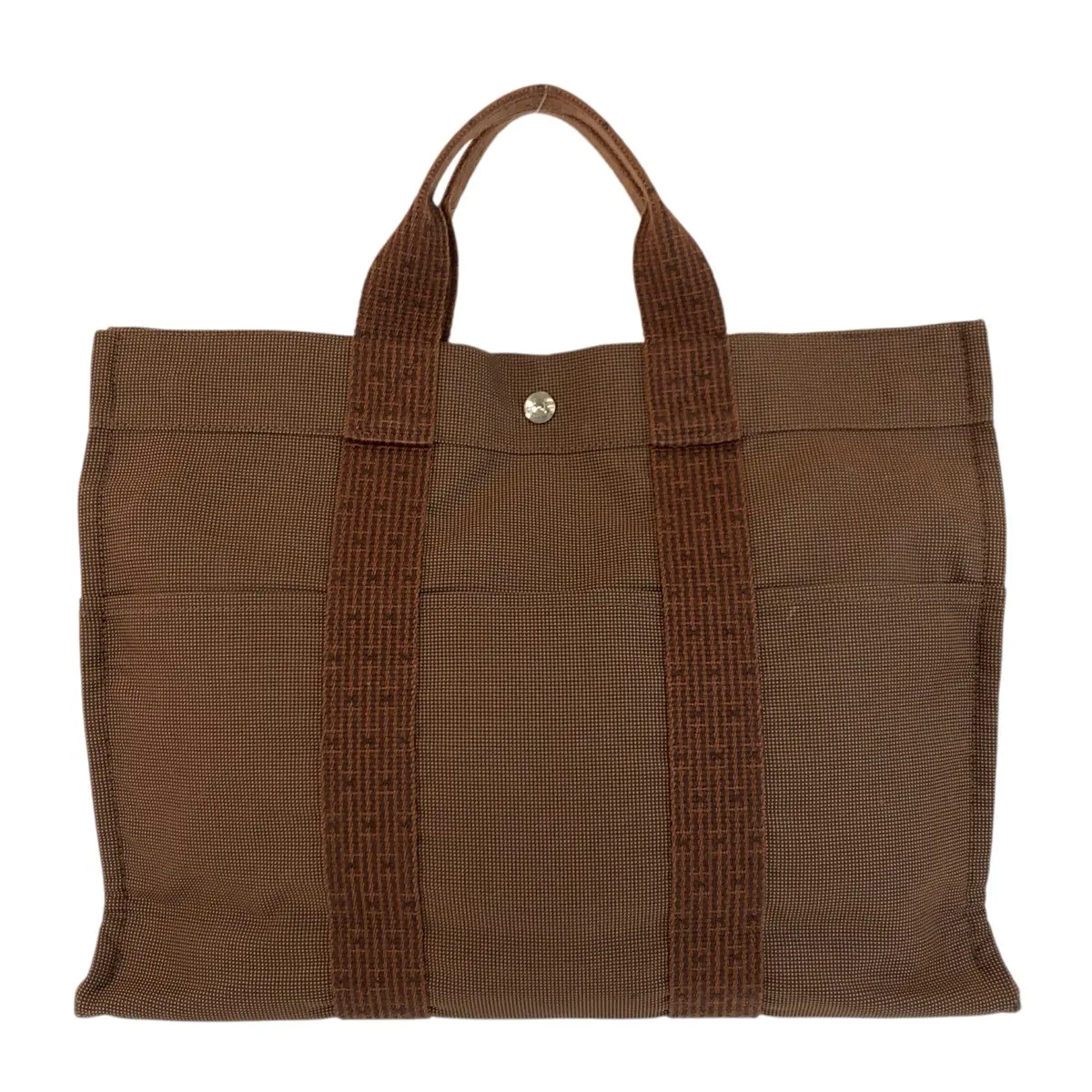 Pre-owned HERMÈS Nylon Tote Bags Hermes Herline Tote Bag