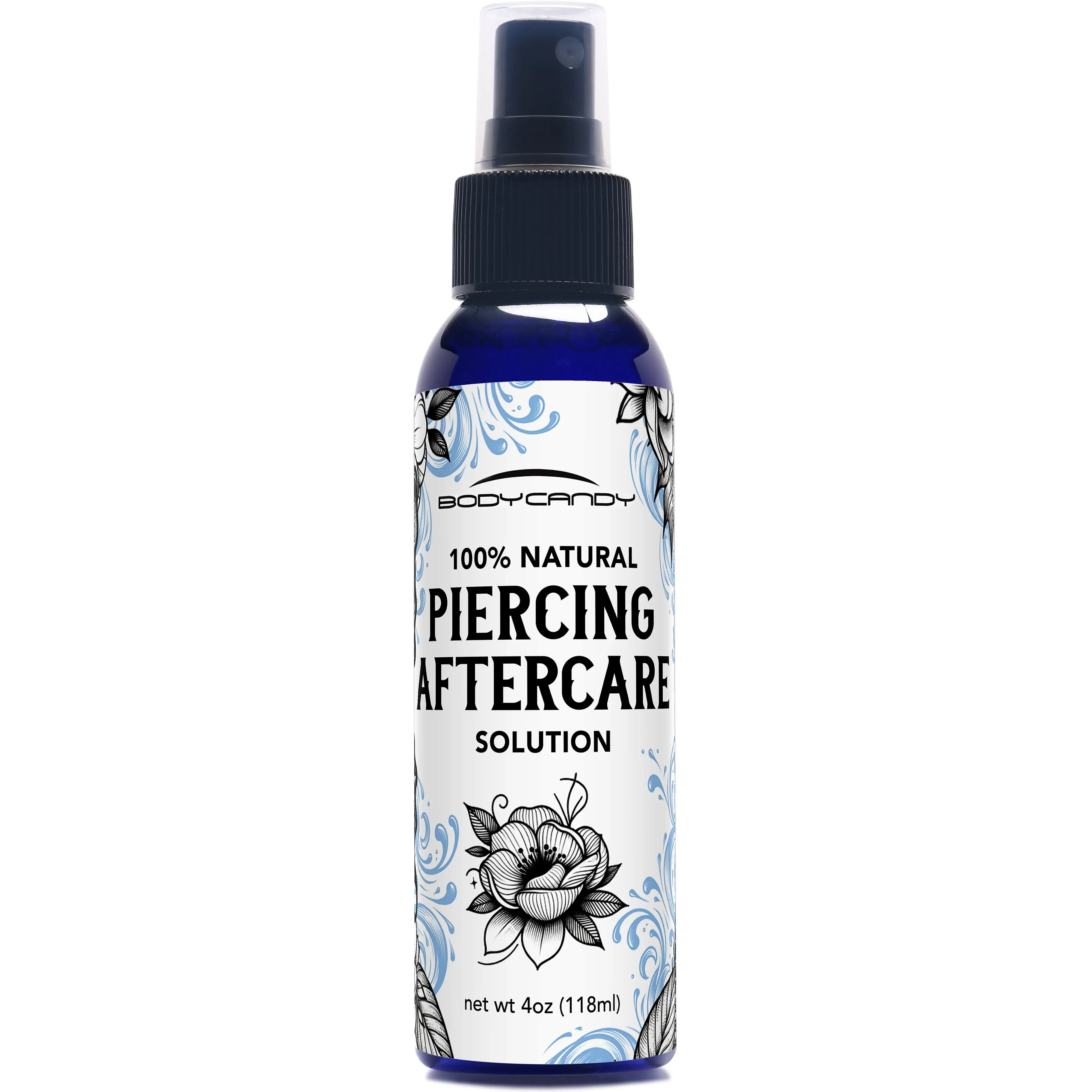 Body Candy 100% Natural Body Piercing Aftercare Solution Body Care