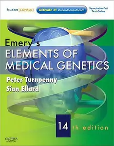 USED-Emery's Elements of Medical Genetics: With STUDENT CONSULT Online Access (Turnpenny, Emery's Elements of Medical Genetics) by Peter D Turnpenny BSc MB ChB DRCOG DCH FRCP FRCPCH FRCPath FHEA (Paperback)