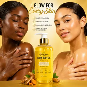 Turmeric Glow Body Oil, Hydrating Bath & Body Care Massage Oil for Radiant Skin