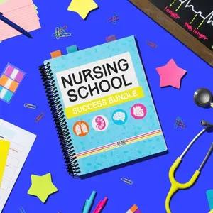 Ultimate Nursing School Success Bundle – Spiral Bound Edition | Fundamentals, Med-Surg, Pharmacology, Maternity & Pediatrics Notes