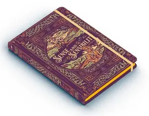 Sense and Sensibility Classic Journal Gold Edge Hardcover - Durable Hard Cover for Note-taking & Elegant Gift