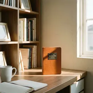 365 Day Daily Prayer Journal for Mental Clarity | Premium Faux Leather Bible Study Guided Notebook | One Minute Morning Reflection Book | Heartfelt Spiritual Growth Gift