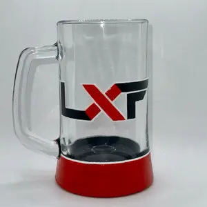 Hand Painted Beer Mug with Any Logo Customization Available  (add logo and additional details in notes at checkout)