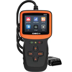 OBD2 Scanner Diagnostic Tool, Vehicle Check Engine Code Readers with Reset & I/M Readiness & More, Car OBDII/EOBD Diagnostic Scan Tool for All Vehicles After 1996