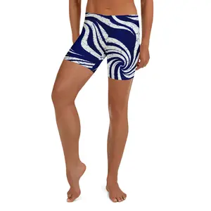 African Print Athleisure Shorts — Omi ASAKE-OGE