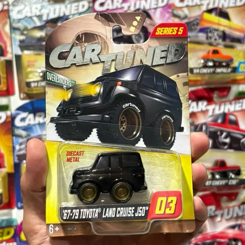 Exclusive Car tuned series 5 1970 Toyota Land Cruiser diecast car