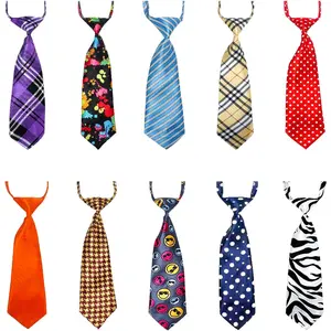 10‑Pack Dog Bow Ties 🎀🐾 Adjustable Neck Collars for Medium & Large Dogs & Cats