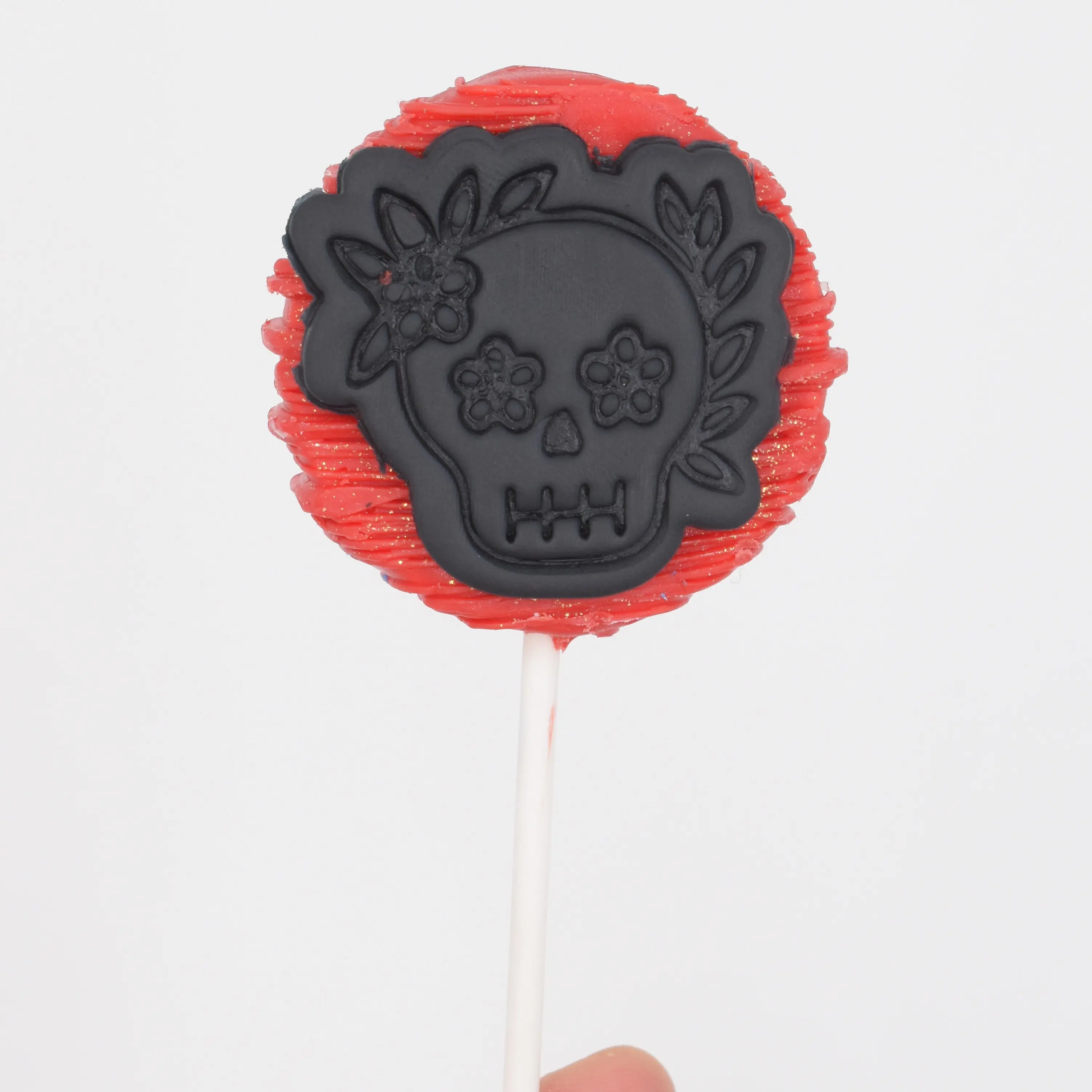 PRV Skull Cutter Set with Stamp 2'' - Professional Cookie & Fondant Cutters for Easy Crafting