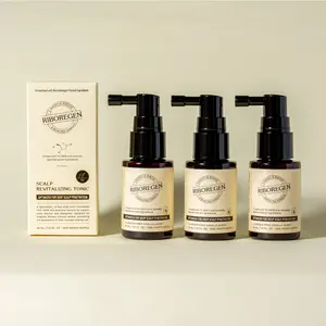 RIBOREGEN Premium 1% 2dDR Scalp Tonic Spray, Set of 3, Daily Scalp Care Serum for Fuller-Looking Hair, Lightweight Non-Greasy Oil-Free, 30ml Each