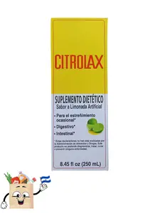 Citrolax Dietary Supplement 8.45 fl Oz for Occasional Constipation Sabor Limonada Artificial Digestive & Intestinal Support