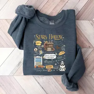 Stars Hollow Gilmore Girls Inspired Sweatshirt, Luke's Diner Shirt, Autumn Festival Tee, Gilmore Fall T-Shirt, Gilmore Girls Lover Gift