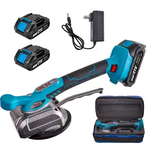 Father’s Day Gift: tile leveling tool, 21V cordless tile leveling machine, handheld tile frequency tester with a pure copper motor and a 5-inch suction cup; suitable for tiles measuring 8–47 inches; offers five adjustable vibration/leveling modes; ideal f