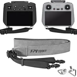 FPVtosky Lanyard for DJI RC 2 & RC & RC Pro 2, RC Neck Strap, Soft Leather Compatible with DJI Remote Controller Accessories