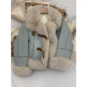 Winter Warm Hoodless Down Jacket Waterproof Windproof Long Sleeve Fur Collar Coat for Women(Sheets)