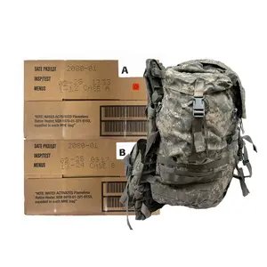 Military MRE Case Inspection Date Feb 2026 or Newer & ACU Ruck Sack - Combo!