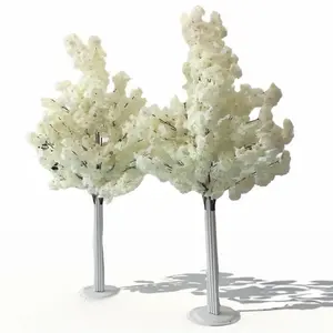 2 PCs | 5ft Tall Artificial Cherry Trees Decor Decorative Fruit Plants Nature Ornaments gladiolus  flower