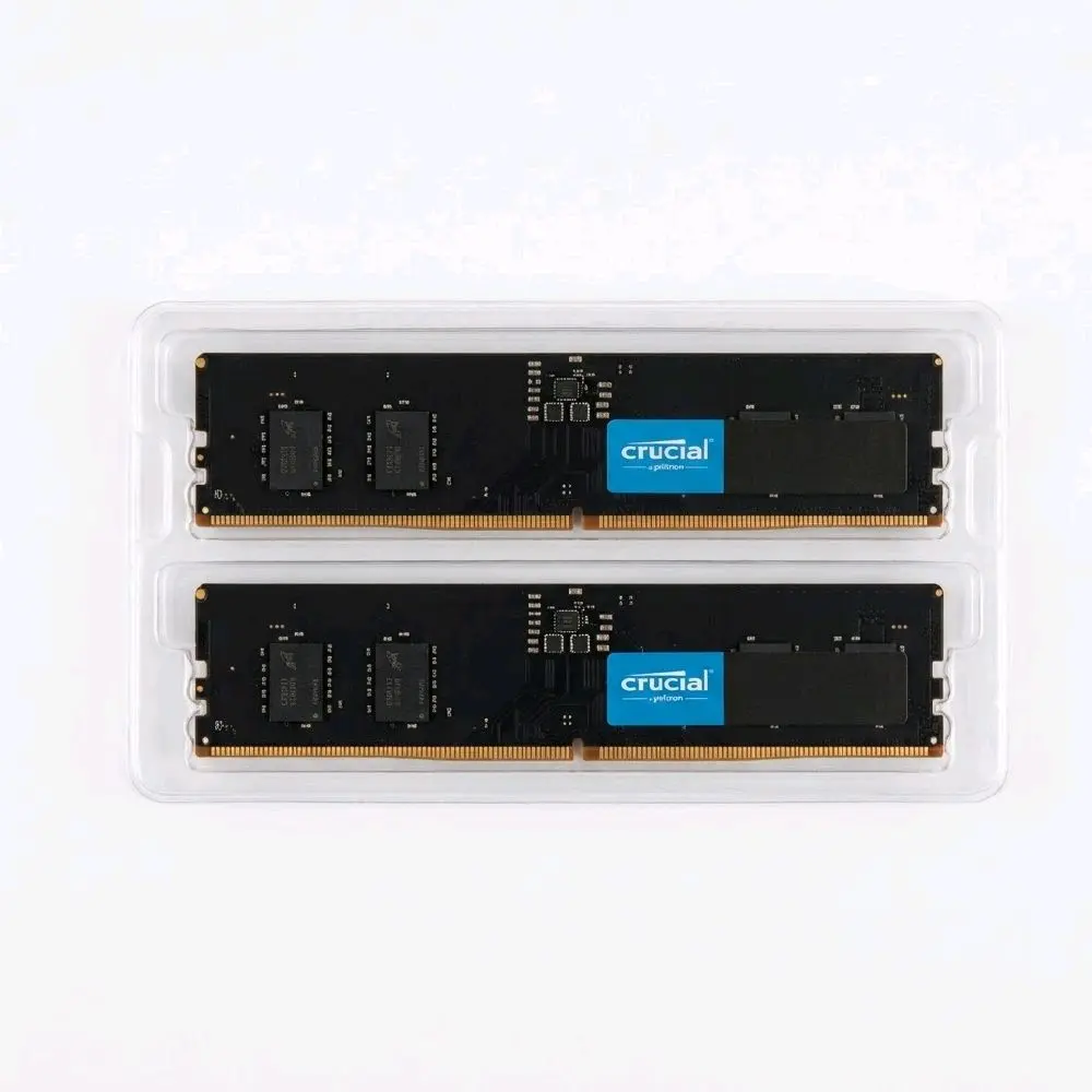 Crucial 16GB DDR5 RAM Kit - 8x2 Modules, DDR5-4800 Speed, CT8G48C40U5.M4A1 Part Number