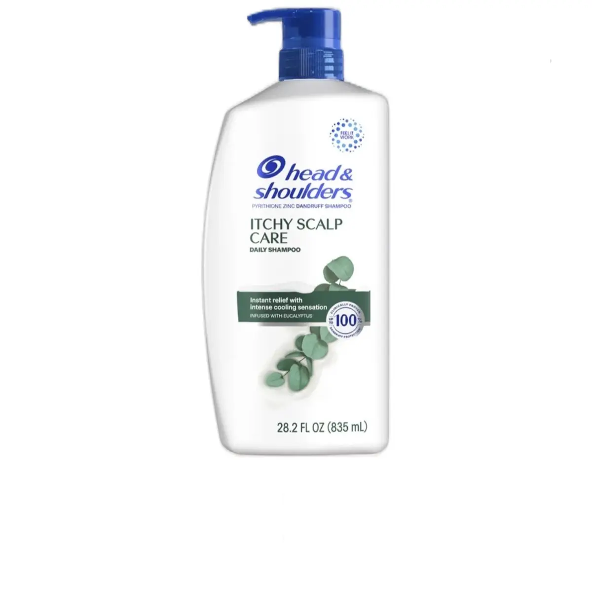 Head & Shoulders Itchy Scalp Care Anti-Dandruff Shampoo, Daily Haircare for Scalp Health and Dandruff Relief, 28.2 oz, Anti-Itch, Procter & Gamble, Head And Shoulders Care, Unisex