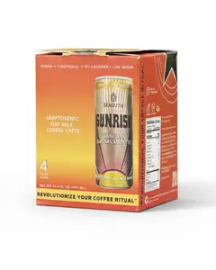 Sunrise - Vanilla Oat Milk Latte - 4 pack