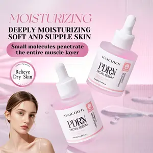 Salmon Pdrn Serum Liquid, Firming Deep Hydration, Deep Sea Repair Activates Skin Self-Healing, Reduces Fine Lines, Boosts Elasticity, Hydrates & Soothes, Suitable for Oily Skins