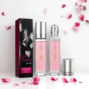 Venom Womens Pheromone Perfume, 2Pack Roll-On Essential Oil for Women, 0.34oz Long-Lasting Alluring Aroma for Date Night, Valentine’s Day, Parties & Travel, Luxurious & Elegant Boost Attraction & Confidence