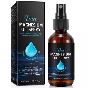 Magnesium Oil Spray, Magnesium Oil, Natural Magnesium Oil Spray Organic for Feet, Muscle, Hair & Skin, Easy to Absortion, Topical Magnesium