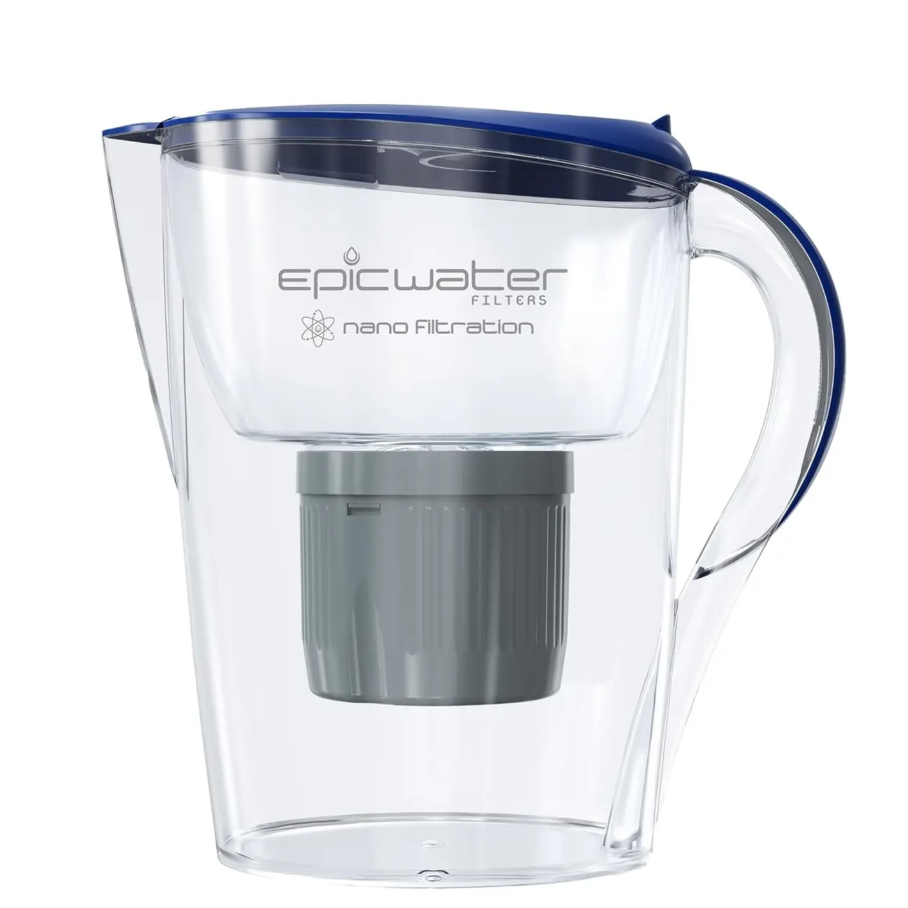 Epic Water Filters Pitcher: 10 Cup, 150 Gallon Filter, Gravity, Removes ...