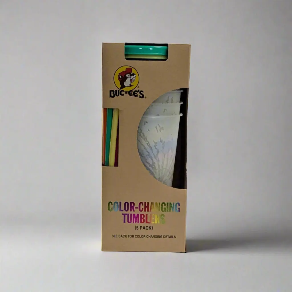 Buc-ee's Tie-Dye Color-Changing Tumblers