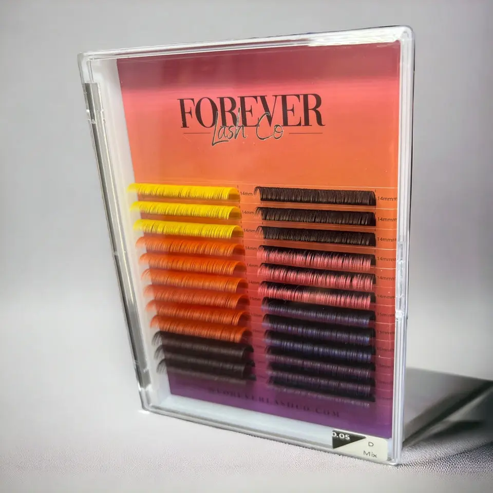 Foreverlashco Holiday Color Lashes - 14mm and 15mm Sizes Available - Eyelashes, Makeup