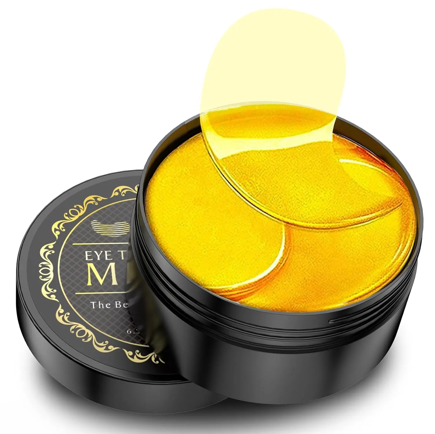 Under Eye Patches Reduce puffiness,dark circles and under Eye Bags and Wrinkles,Eye Skin Care Pads With Collagen,Hyaluronic Acid &Castor Oil Smoothing Gift Comfort