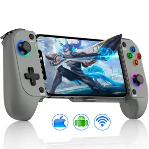 Phone Game Controller for iPhone/Android with with Hall Joystick, Wireless Mobile Game Controller Support Xbox Cloud, Steam Link, Call of Duty, Roblox, Cloud iOS Android Controller