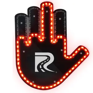 The RoadRater LED Light Hand Gesture Sign with Remote