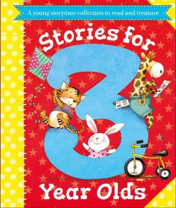USED Book - Stories for 3 Year Olds: A Fun Storytime Collection to Read and Treasure by Igloobooks (Hardcover) - english