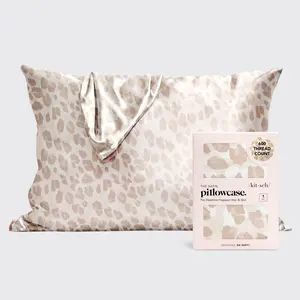 Kitsch Satin Pillowcase in Leopard Kitsch Satin Pillowcase in Leopard