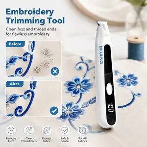 Rechargeable Electric Stitch Eraser, Professional Seam Ripper for Embroidery, Sewing Accessories, Mkulng Brand, No Ca Prop 65 Warning