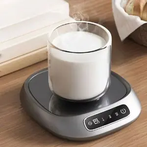 USB Powered Smart Touch Heating Cup Pad, 3 Temperature Control Setting Multifunction Cup Warmer, Suitable for Drinks, Milk, Tea, Hot Chocolate, Home and Office Use