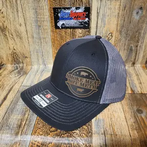 Smoke Meat Not m&th Richardson Snapback truck hat cap Cotton