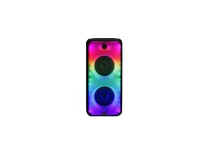 Supersonic Fire Box 2 x 8 TWS Bluetooth Speaker W/ Light Show & Microphone IQ-7188DJBT